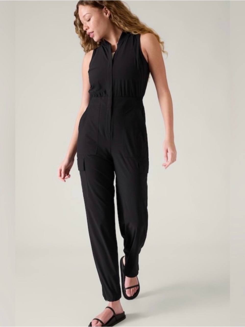 NWOT  Athleta BROOKLYN UTILITY JUMPSUIT